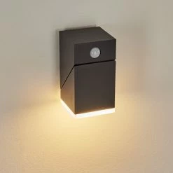 Hofstein Toogong Außenwandleuchte LED Anthrazit, 1-flammig, Bewegungsmelder 23 Hofstein Toogong Außenwandleuchte LED Anthrazit, 1-flammig, Bewegungsmelder -Außenleuchten Verkäufe toogong aussenwandleuchte h3584644 11