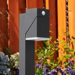 Hofstein Toogong Sockelleuchte LED Anthrazit, 1-flammig, Bewegungsmelder -Außenleuchten Verkäufe toogong sockelleuchte h3607459 8