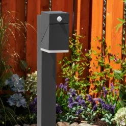 Hofstein Toogong Wegeleuchte LED Anthrazit, 1-flammig, Bewegungsmelder -Außenleuchten Verkäufe toogong wegeleuchte h3584163 11