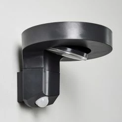 Hofstein Townsville Solar-Außenwandleuchte LED Schwarz, 1-flammig, Bewegungsmelder -Außenleuchten Verkäufe townsville solar aussenwandleuchte h3304853 do1 16