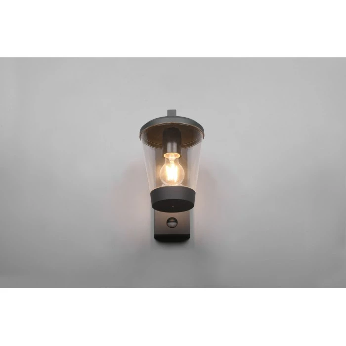 Trio Leuchten Cavado Wandleuchte Anthrazit, 1-flammig, Bewegungsmelder 3 Trio Leuchten Cavado Wandleuchte Anthrazit, 1-flammig, Bewegungsmelder – Bild 3