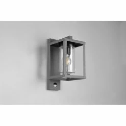 Trio Leuchten Lunga Au&szlig;enwandleuchte Anthrazit, 1-flammig, Bewegungsmelder -Außenleuchten Verkäufe trio leuchten lunga aussenwandleuchte 212069142 12