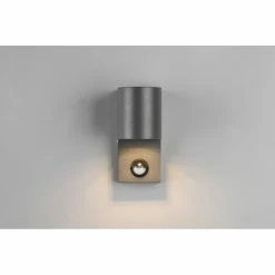 Trio Leuchten Roya Außenwandleuchte Anthrazit, 1-flammig, Bewegungsmelder -Außenleuchten Verkäufe trio leuchten roya aussenwandleuchte 214260142 6