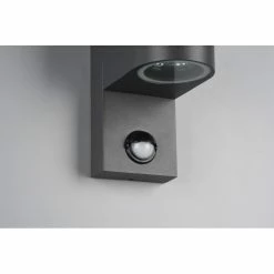 Trio Leuchten Roya Außenwandleuchte Anthrazit, 2-flammig, Bewegungsmelder -Außenleuchten Verkäufe trio leuchten roya aussenwandleuchte 214260242 7