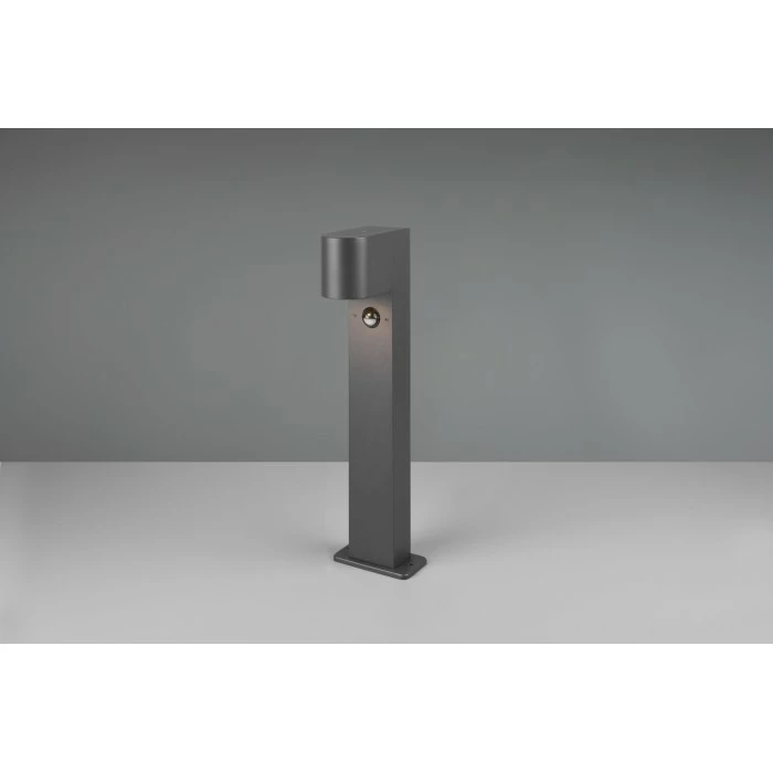 Trio Leuchten Roya Wegeleuchte Anthrazit, 1-flammig, Bewegungsmelder 2 Trio Leuchten Roya Wegeleuchte Anthrazit, 1-flammig, Bewegungsmelder – Bild 2