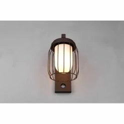 Trio Leuchten Tuela Au&szlig;enwandleuchte Rostfarben, 1-flammig, Bewegungsmelder -Außenleuchten Verkäufe trio leuchten tuela aussenwandleuchte 210869124 10