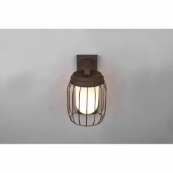 Trio Leuchten Tuela Au&szlig;enwandleuchte Rostfarben, 1-flammig, Bewegungsmelder -Außenleuchten Verkäufe trio leuchten tuela aussenwandleuchte 210869124 11