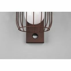 Trio Leuchten Tuela Au&szlig;enwandleuchte Rostfarben, 1-flammig, Bewegungsmelder -Außenleuchten Verkäufe trio leuchten tuela aussenwandleuchte 210869124 13