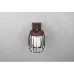 Trio Leuchten Tuela Au&szlig;enwandleuchte Rostfarben, 1-flammig, Bewegungsmelder -Außenleuchten Verkäufe trio leuchten tuela aussenwandleuchte 210869124 16