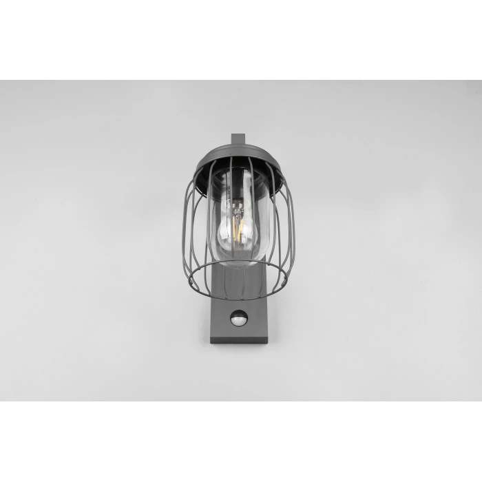 Trio Leuchten Tuela Wandleuchte Anthrazit, 1-flammig, Bewegungsmelder 8 Trio Leuchten Tuela Wandleuchte Anthrazit, 1-flammig, Bewegungsmelder – Bild 8