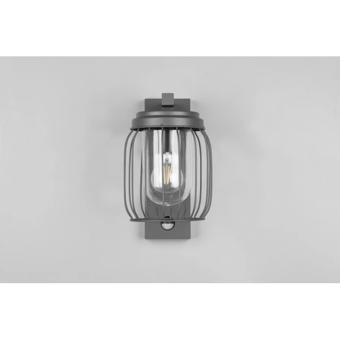 Trio Leuchten Tuela Wandleuchte Anthrazit, 1-flammig, Bewegungsmelder 10 Trio Leuchten Tuela Wandleuchte Anthrazit, 1-flammig, Bewegungsmelder – Bild 10