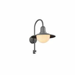 Trio Leuchten Trio Norman Außenwandleuchte Anthrazit, 1-flammig, Bewegungsmelder -Außenleuchten Verkäufe trio norman aussenwandleuchte 207269142 2