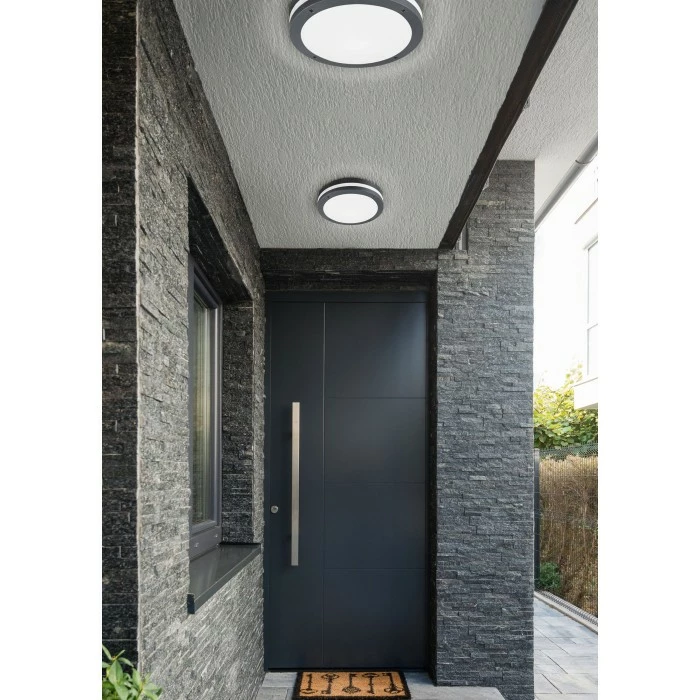 Trio Leuchten Trio Piave Deckenleuchte LED Anthrazit, 1-flammig, Bewegungsmelder 2 Trio Leuchten Trio Piave Deckenleuchte LED Anthrazit, 1-flammig, Bewegungsmelder – Bild 2