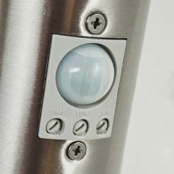 Hofstein Tunes Außenwandleuchte Nickel-Matt, 1-flammig, Bewegungsmelder -Außenleuchten Verkäufe tunes aussenwandleuchte h3539774 9