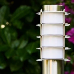 Hofstein Tunes Sockelleuchte Edelstahl, 1-flammig, Bewegungsmelder 13 Hofstein Tunes Sockelleuchte Edelstahl, 1-flammig, Bewegungsmelder -Außenleuchten Verkäufe tunes sockelleuchte h165127 3