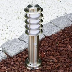 Hofstein Tunes Sockelleuchte Edelstahl, 1-flammig, Bewegungsmelder 18 Hofstein Tunes Sockelleuchte Edelstahl, 1-flammig, Bewegungsmelder -Außenleuchten Verkäufe tunes sockelleuchte h165127 8