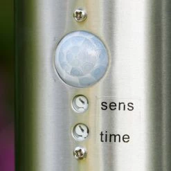 Hofstein Tunes Wegeleuchte Edelstahl, 1-flammig, Bewegungsmelder -Außenleuchten Verkäufe tunes wegeleuchte h165080 10