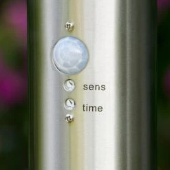 Hofstein Tunes Wegeleuchte Edelstahl, 1-flammig, Bewegungsmelder -Außenleuchten Verkäufe tunes wegeleuchte h165080 3