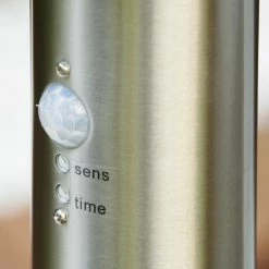 Hofstein Tunes Wegeleuchte Edelstahl, 1-flammig, Bewegungsmelder -Außenleuchten Verkäufe tunes wegeleuchte h165097 6