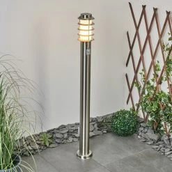 Hofstein Tunes Wegeleuchte Nickel-Matt, 1-flammig, Bewegungsmelder -Außenleuchten Verkäufe tunes wegeleuchte h3456941 10