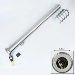 Hofstein Tunes Wegeleuchte Nickel-Matt, 1-flammig, Bewegungsmelder -Außenleuchten Verkäufe tunes wegeleuchte h3456941 4