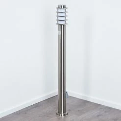 Hofstein Tunes Wegeleuchte Nickel-Matt, 1-flammig, Bewegungsmelder -Außenleuchten Verkäufe tunes wegeleuchte h3456941 7