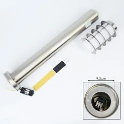 Hofstein Tunes Wegeleuchte Nickel-Matt, 1-flammig, Bewegungsmelder -Außenleuchten Verkäufe tunes wegeleuchte h3458884 4