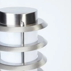 Hofstein Tunes Wegeleuchte Nickel-Matt, 1-flammig, Bewegungsmelder -Außenleuchten Verkäufe tunes wegeleuchte h3458884 5