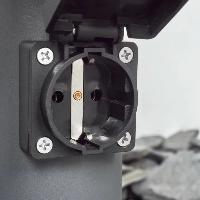 Hofstein Tunes Wegeleuchte Anthrazit, 1-flammig, Bewegungsmelder 3 Hofstein Tunes Wegeleuchte Anthrazit, 1-flammig, Bewegungsmelder – Bild 3