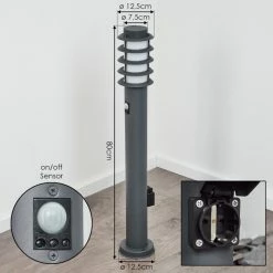 Hofstein Tunes Wegeleuchte Anthrazit, 1-flammig, Bewegungsmelder 16 Hofstein Tunes Wegeleuchte Anthrazit, 1-flammig, Bewegungsmelder -Außenleuchten Verkäufe tunes wegeleuchte h3459027 3