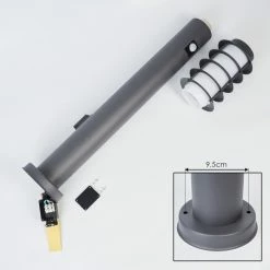 Hofstein Tunes Wegeleuchte Anthrazit, 1-flammig, Bewegungsmelder 17 Hofstein Tunes Wegeleuchte Anthrazit, 1-flammig, Bewegungsmelder -Außenleuchten Verkäufe tunes wegeleuchte h3459027 4