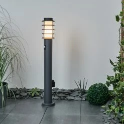 Hofstein Tunes Wegeleuchte Anthrazit, 1-flammig, Bewegungsmelder 21 Hofstein Tunes Wegeleuchte Anthrazit, 1-flammig, Bewegungsmelder -Außenleuchten Verkäufe tunes wegeleuchte h3459027 8