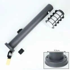 Hofstein Tunes Wegeleuchte Anthrazit, 1-flammig, Bewegungsmelder -Außenleuchten Verkäufe tunes wegeleuchte h3536506 4