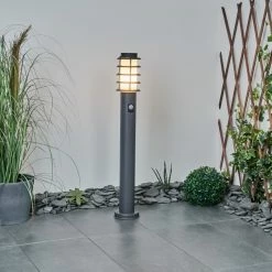 Hofstein Tunes Wegeleuchte Anthrazit, 1-flammig, Bewegungsmelder -Außenleuchten Verkäufe tunes wegeleuchte h3539231 10