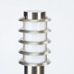 Hofstein Tunes Wegeleuchte Nickel-Matt, 1-flammig, Bewegungsmelder -Außenleuchten Verkäufe tunes wegeleuchte h3539408 2