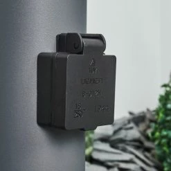 Hofstein Tunes Wegeleuchte Anthrazit, 1-flammig, Bewegungsmelder -Außenleuchten Verkäufe tunes wegeleuchte h3539873 8