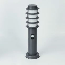 Hofstein Tunes Wegeleuchte Anthrazit, 1-flammig, Bewegungsmelder -Außenleuchten Verkäufe tunes wegeleuchte h3546574 9