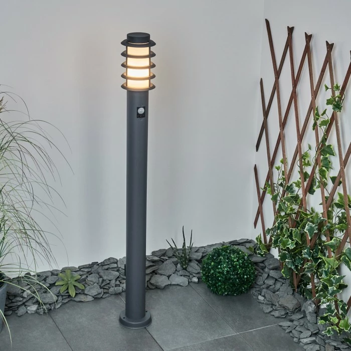 Hofstein Tunes Wegeleuchte Anthrazit, 1-flammig, Bewegungsmelder 11 Hofstein Tunes Wegeleuchte Anthrazit, 1-flammig, Bewegungsmelder – Bild 11