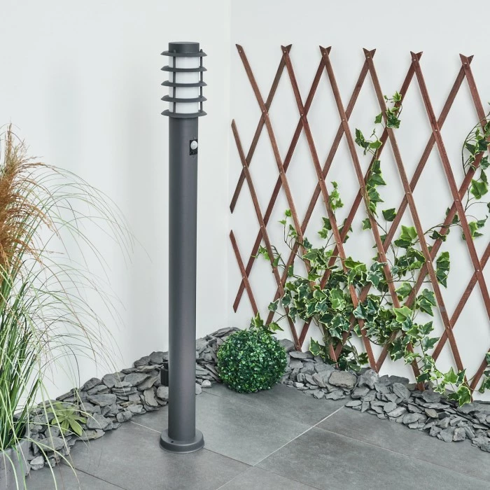 Hofstein Tunes Wegeleuchte Anthrazit, 1-flammig, Bewegungsmelder 12 Hofstein Tunes Wegeleuchte Anthrazit, 1-flammig, Bewegungsmelder – Bild 12