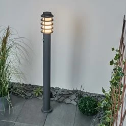 Hofstein Tunes Wegeleuchte Anthrazit, 1-flammig, Bewegungsmelder 20 Hofstein Tunes Wegeleuchte Anthrazit, 1-flammig, Bewegungsmelder -Außenleuchten Verkäufe tunes wegeleuchte h3546628 8