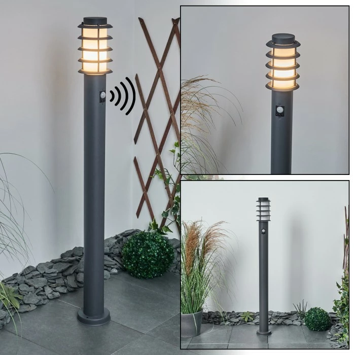 Hofstein Tunes Wegeleuchte Anthrazit, 1-flammig, Bewegungsmelder 1 Hofstein Tunes Wegeleuchte Anthrazit, 1-flammig, Bewegungsmelder