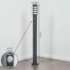 Hofstein Tunes Wegeleuchte Anthrazit, 1-flammig, Bewegungsmelder 15 Hofstein Tunes Wegeleuchte Anthrazit, 1-flammig, Bewegungsmelder -Außenleuchten Verkäufe tunes wegeleuchte h3546659 3