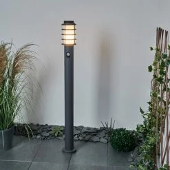 Hofstein Tunes Wegeleuchte Anthrazit, 1-flammig, Bewegungsmelder 18 Hofstein Tunes Wegeleuchte Anthrazit, 1-flammig, Bewegungsmelder -Außenleuchten Verkäufe tunes wegeleuchte h3546659 6