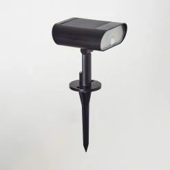 Hofstein Usmagama Solar Gartenstrahler LED Schwarz, 1-flammig, Bewegungsmelder, Farbwechsler -Außenleuchten Verkäufe usmagama solar gartenstrahler h3651919 8