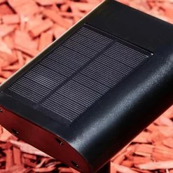 Hofstein Usmagama Solar Gartenstrahler LED Schwarz, 1-flammig, Bewegungsmelder, Farbwechsler -Außenleuchten Verkäufe usmagama solar gartenstrahler h3651919 9