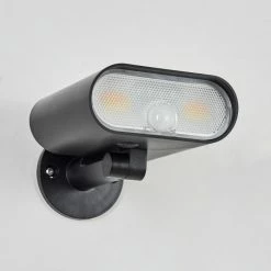Hofstein Usmagama Solarwandleuchte LED Schwarz, 1-flammig, Bewegungsmelder 19 Hofstein Usmagama Solarwandleuchte LED Schwarz, 1-flammig, Bewegungsmelder -Außenleuchten Verkäufe usmagama solarwandleuchte h3651162 7