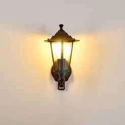 Hofstein Valtimo Außenwandleuchte Schwarz, 1-flammig, Bewegungsmelder -Außenleuchten Verkäufe valtimo aussenwandleuchte h3029879 5