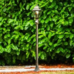 Hofstein Wegeleuchte Antibes Braun, Gold, 1-flammig, Bewegungsmelder -Außenleuchten Verkäufe wegeleuchte antibes h169149 6