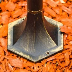 Hofstein Wegeleuchte Antibes Braun, Gold, 1-flammig, Bewegungsmelder -Außenleuchten Verkäufe wegeleuchte antibes h169149 8