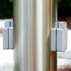 Hofstein Wegeleuchte Dakar Edelstahl, 1-flammig, Bewegungsmelder -Außenleuchten Verkäufe wegeleuchte dakar h168036 12